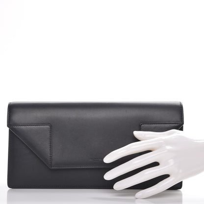 Saint Laurent Calfskin Classic Betty Clutch Black 2 of 10