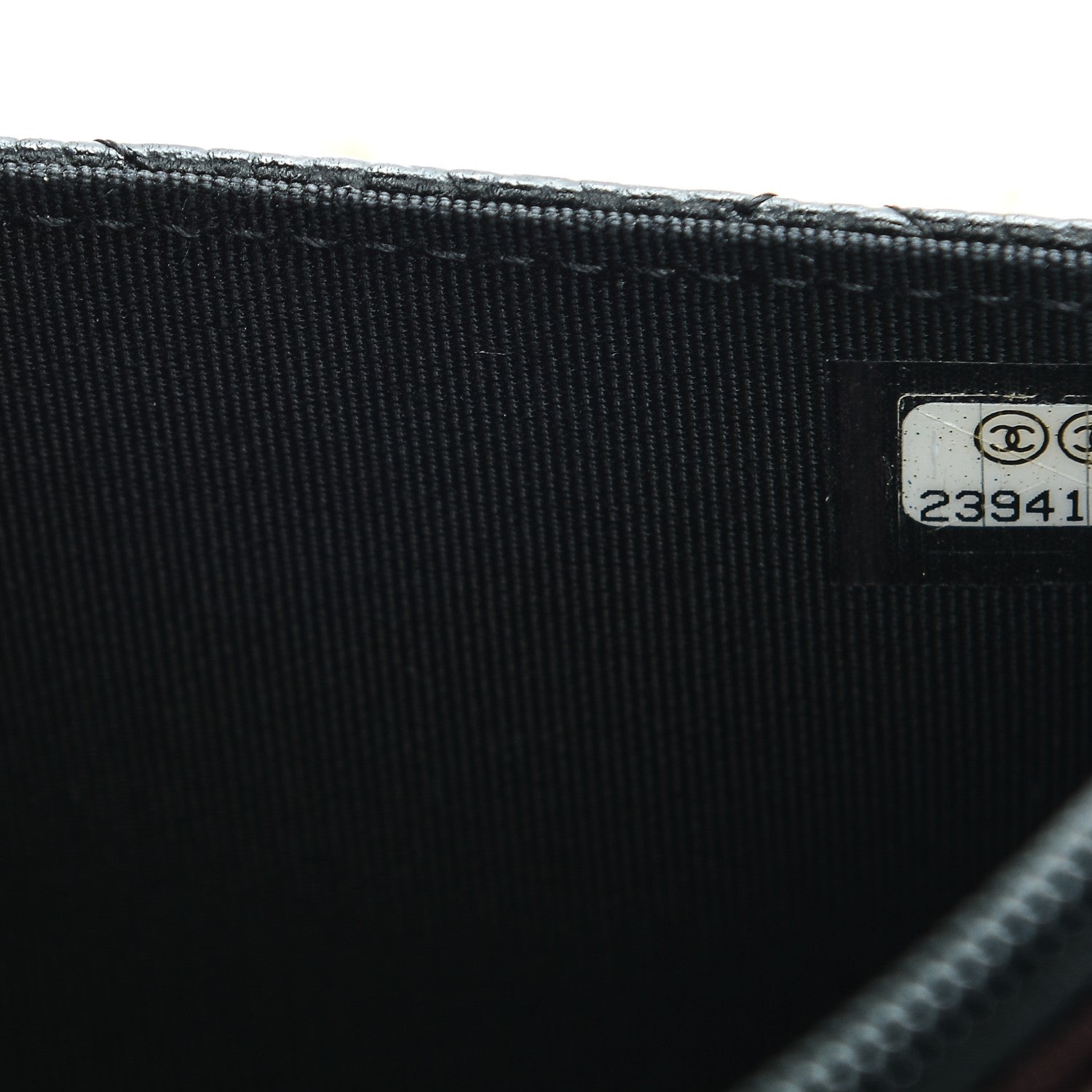 Chanel Caviar Quilted Wallet On Chain WOC Black 17 of 18