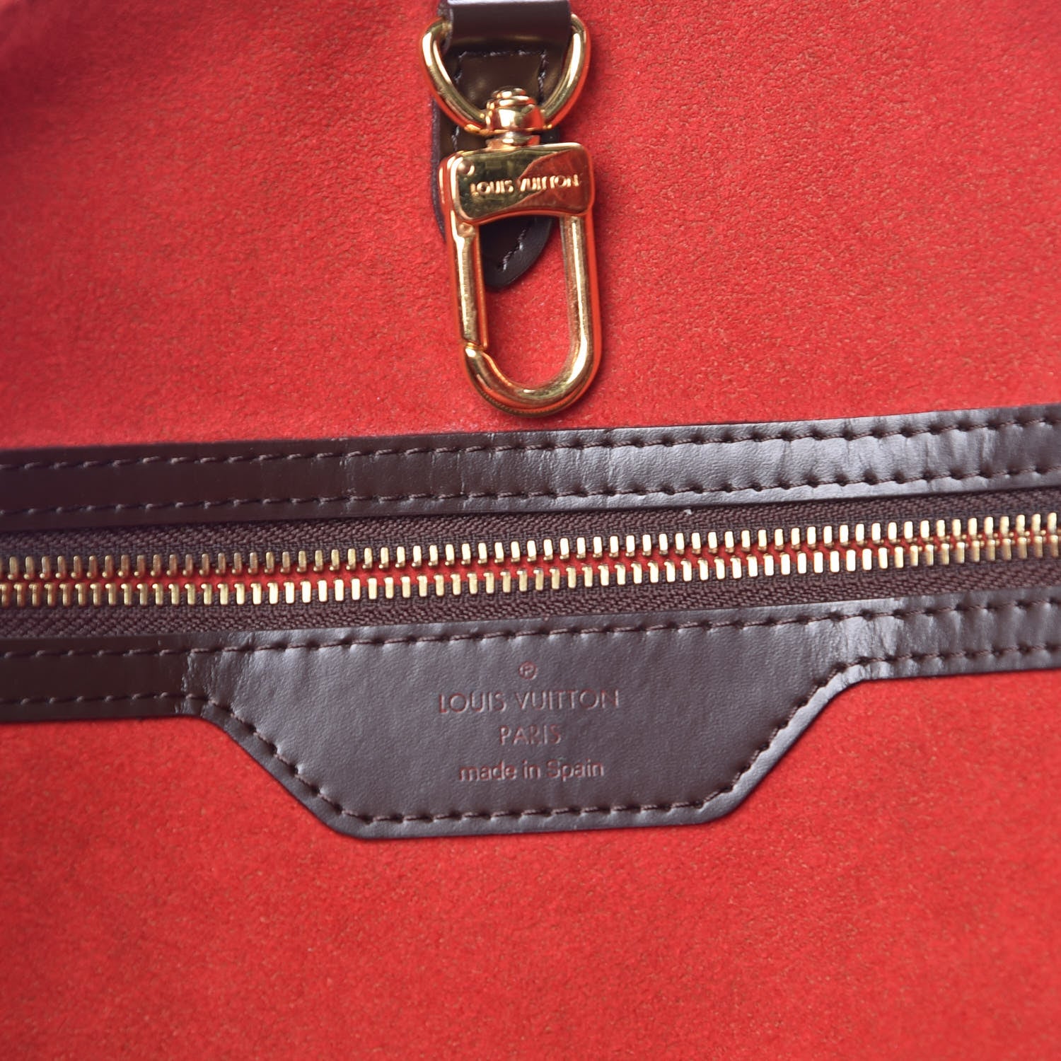Louis Vuitton Damier Ebene Hampstead MM 6 of 12
