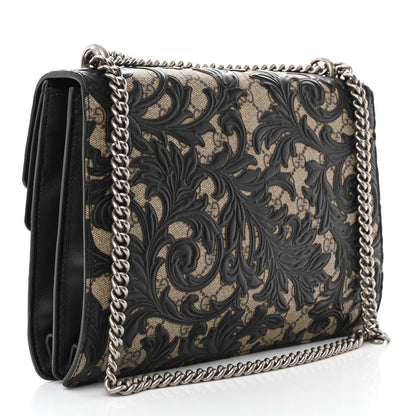 Gucci GG Supreme Monogram Arabesque Medium Dionysus Shoulder Bag Black 3 of 13