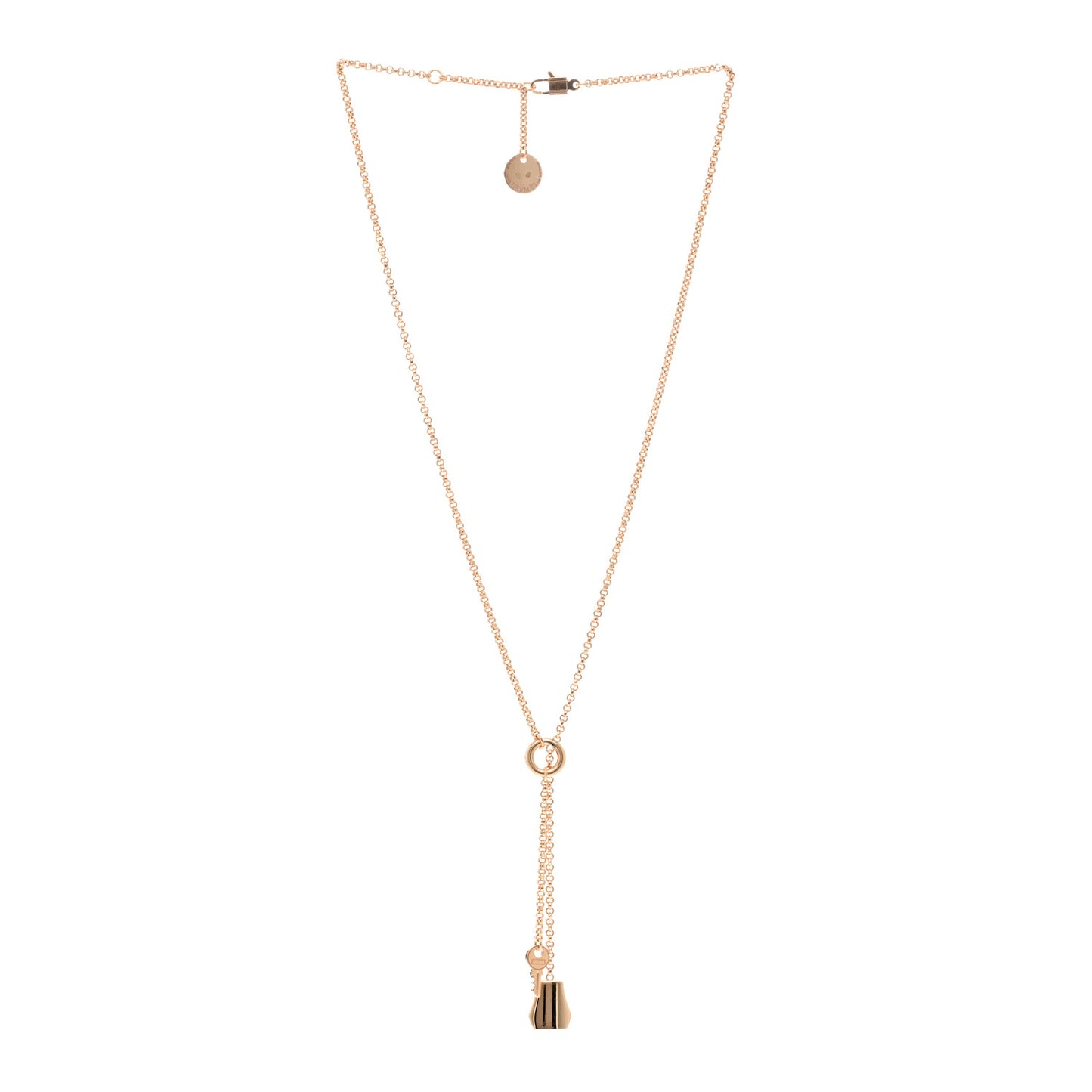18K Rose Gold Kelly Clochette Necklace