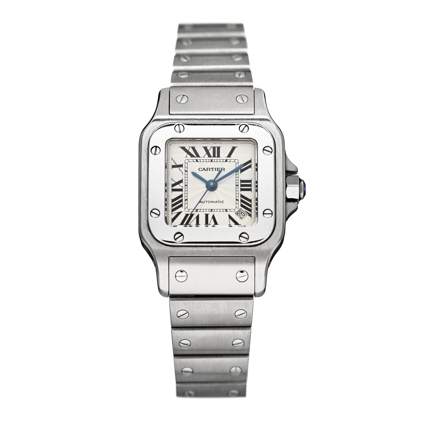 Stainless Steel 24mm Santos de Cartier Galbee Automatic Watch