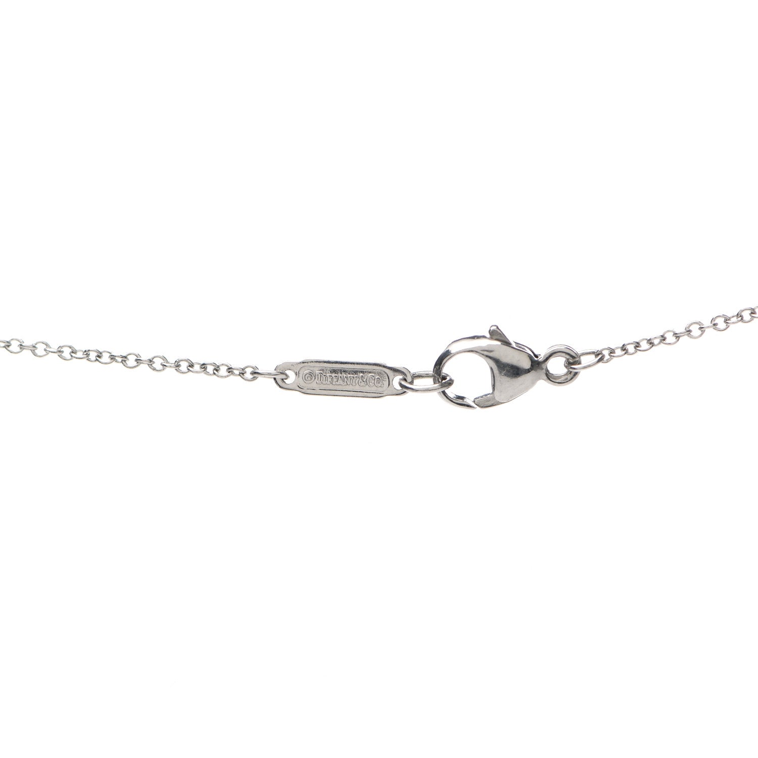 Tiffany Platinum Diamond Tanzanite Legacy Pendant Necklace 5 of 6