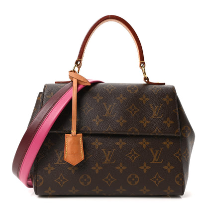 Louis Vuitton Monogram Cluny BB Bordeaux Fuchsia 1 of 9