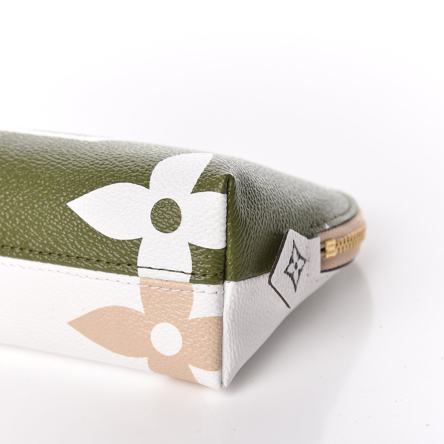 Monogram Giant Cosmetic Pouch Kaki