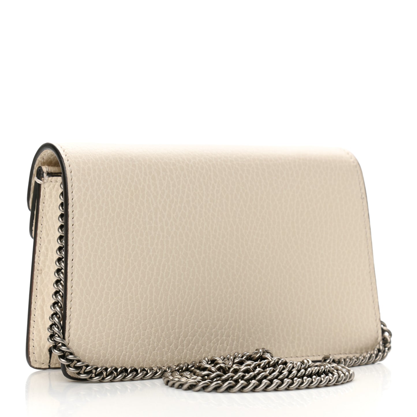 Dollar Calfskin Crystal Super Mini Dionysus Shoulder Bag Mystic White Black Diamond