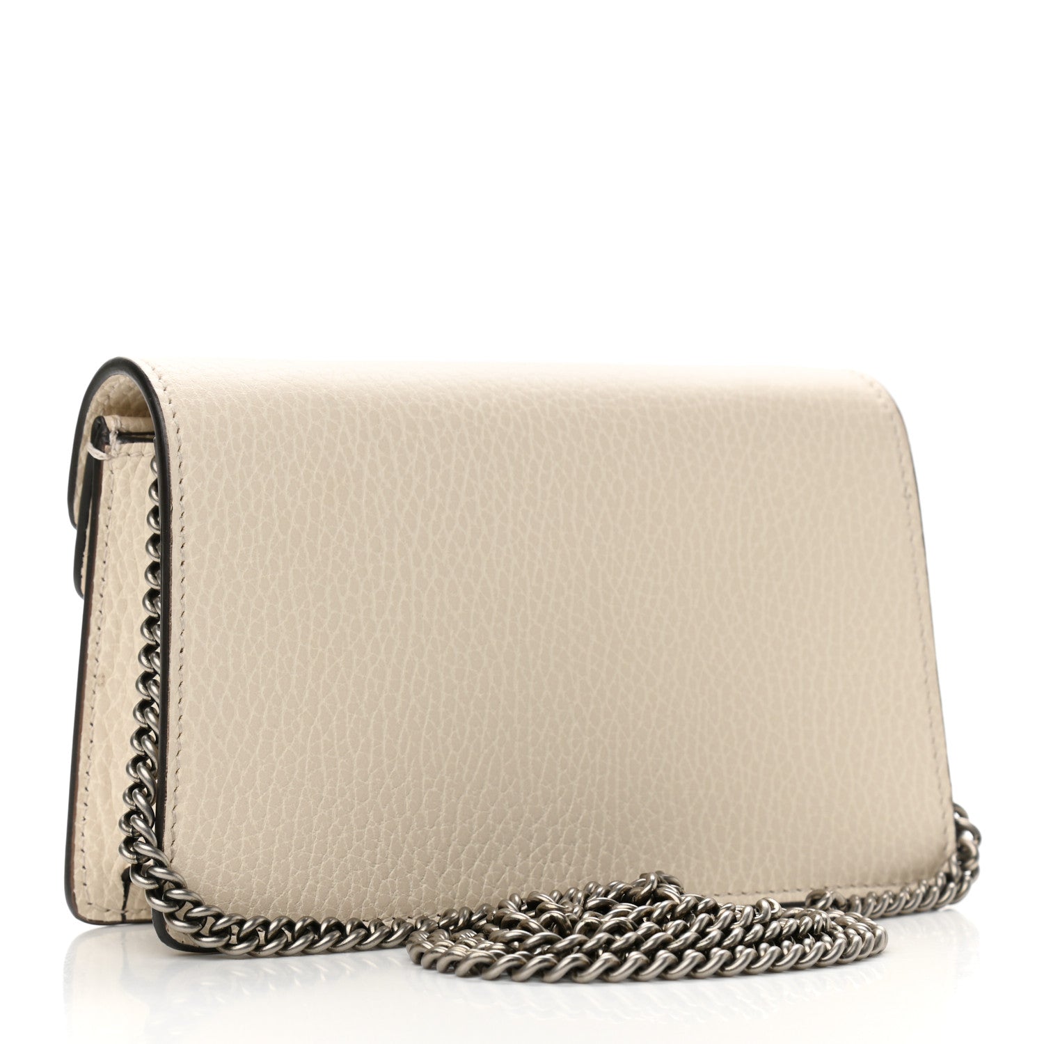 Gucci Dollar Calfskin Crystal Super Mini Dionysus Shoulder Bag Mystic White Black Diamond 3 of 10