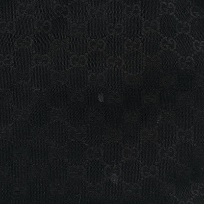 Gucci Monogram Web Medium Flat Messenger Bag Black 12 of 12