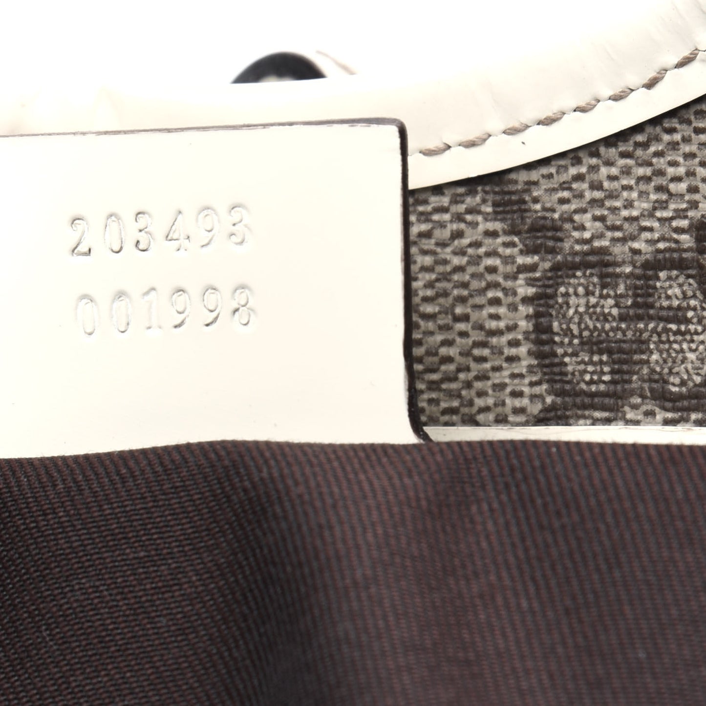 Monogram Large Joy Shoulder Bag White