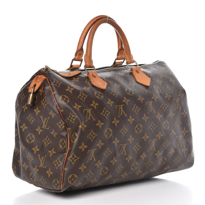 Louis Vuitton Monogram Speedy 35 3 of 10