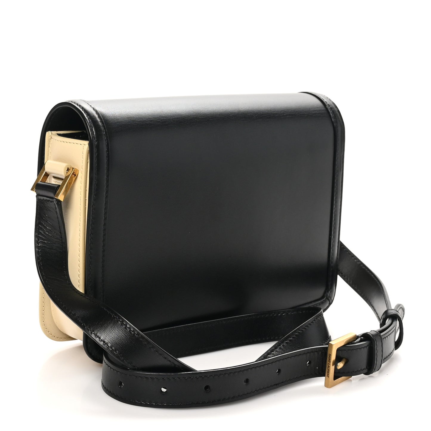 Soft Ultracalfskin Monogram Medium Solferino Satchel Black Burro