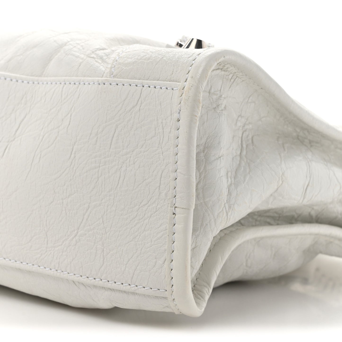 Agneau Silver Hardware S City White