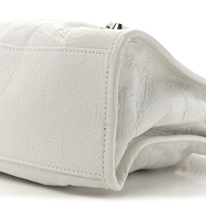 Balenciaga Agneau Silver Hardware S City White 9 of 10