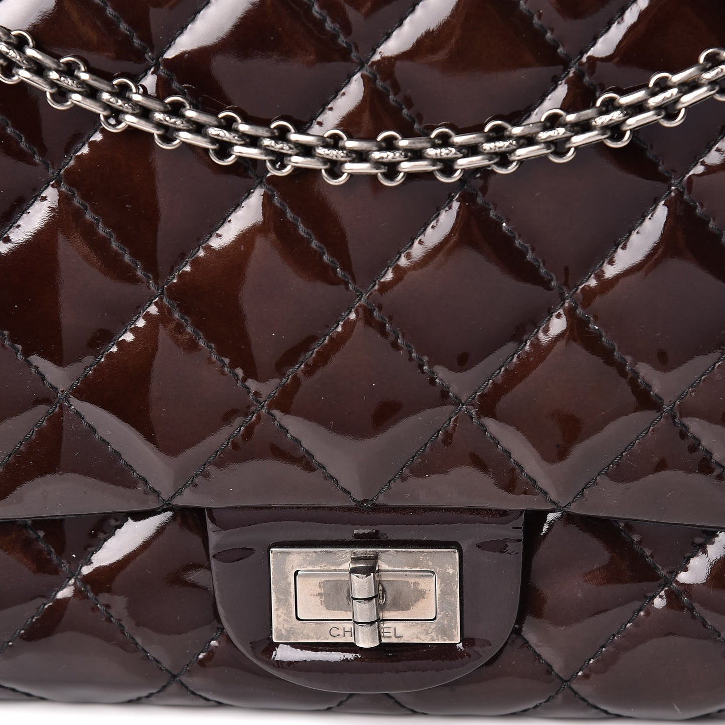 Patent Quilted 2.55 Reissue 227 Flap Prune