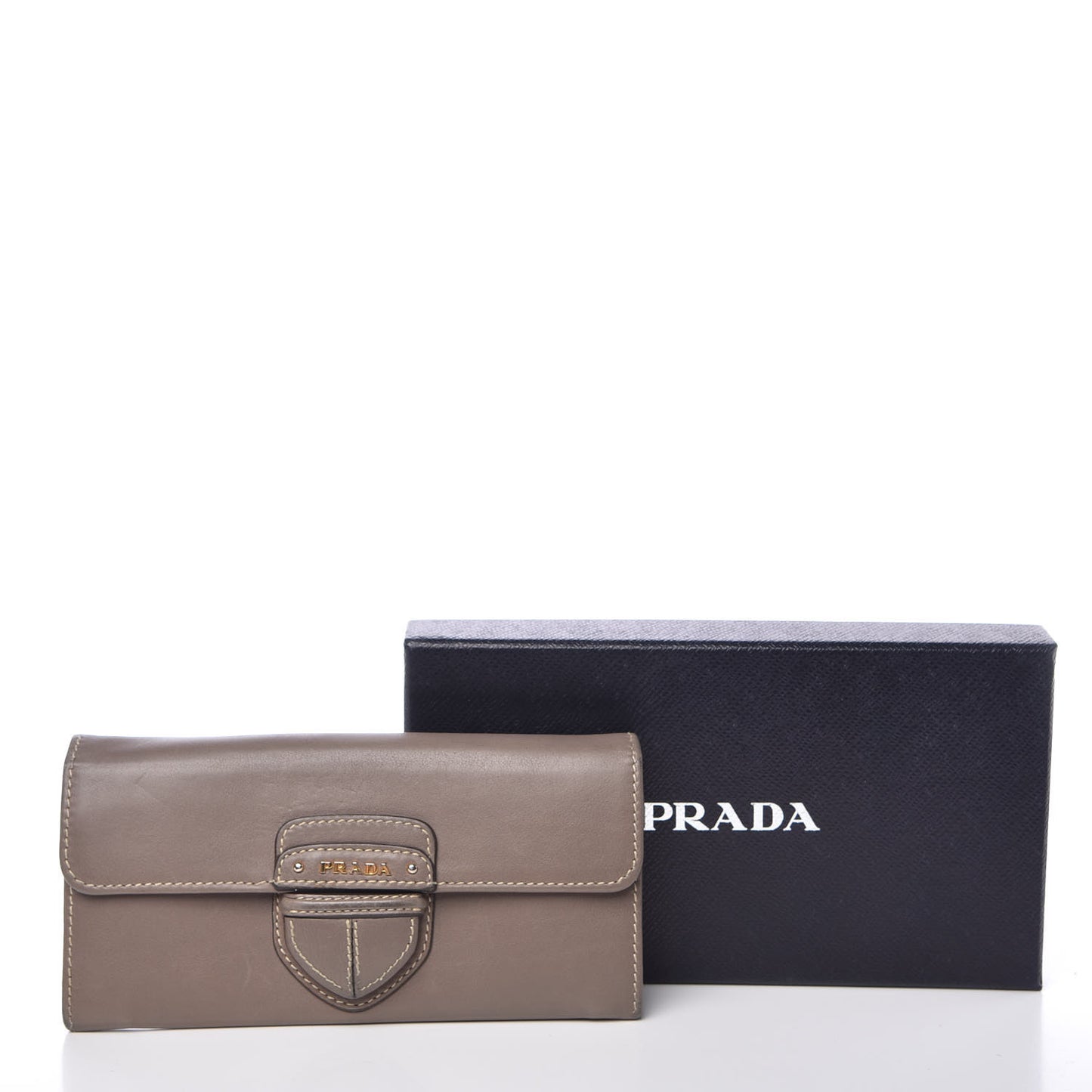City Calf Continental Flap Wallet Argilla