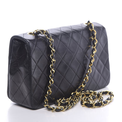 Chanel Lambskin Quilted Small Single Flap Bag Black 3 of 11