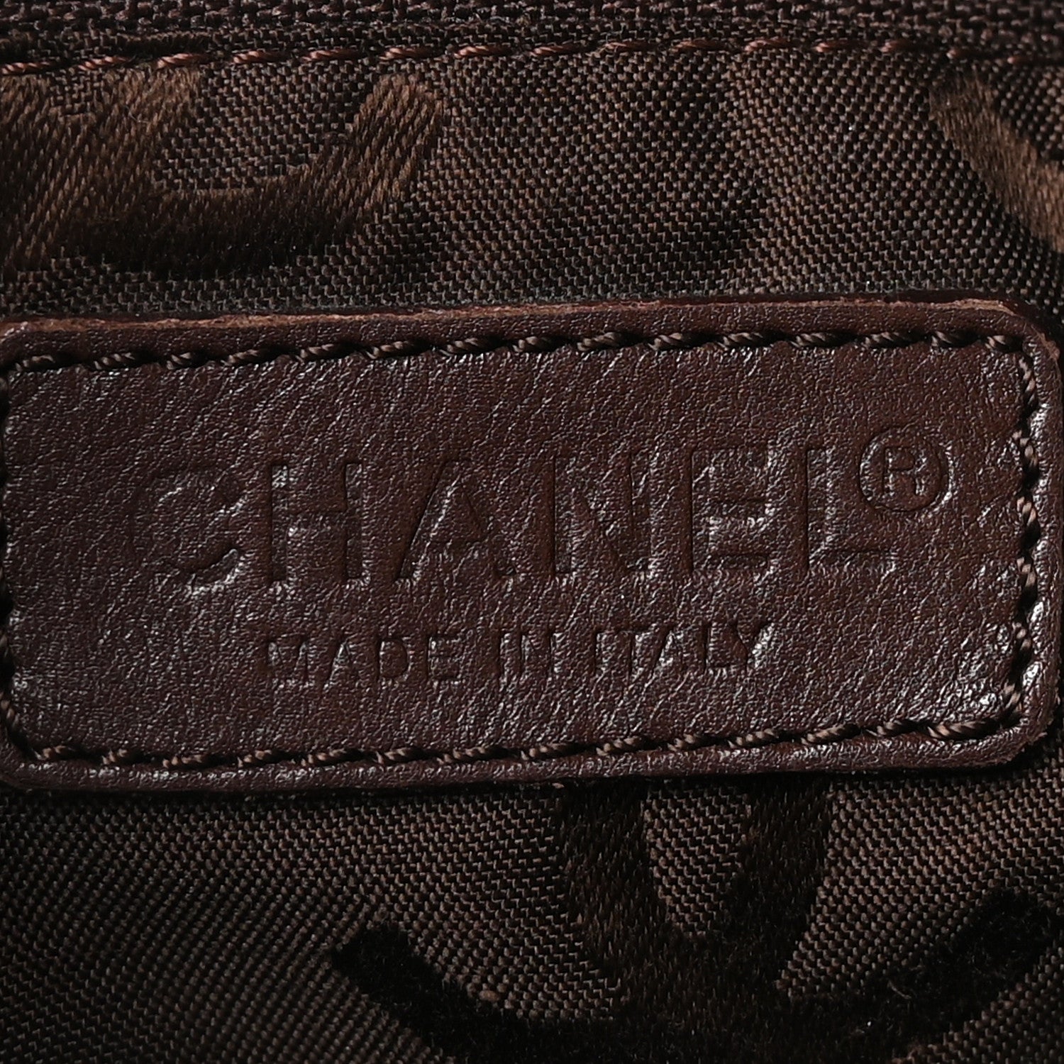 Chanel Calfskin Turnlock Shopper Tote Brown 7 of 11