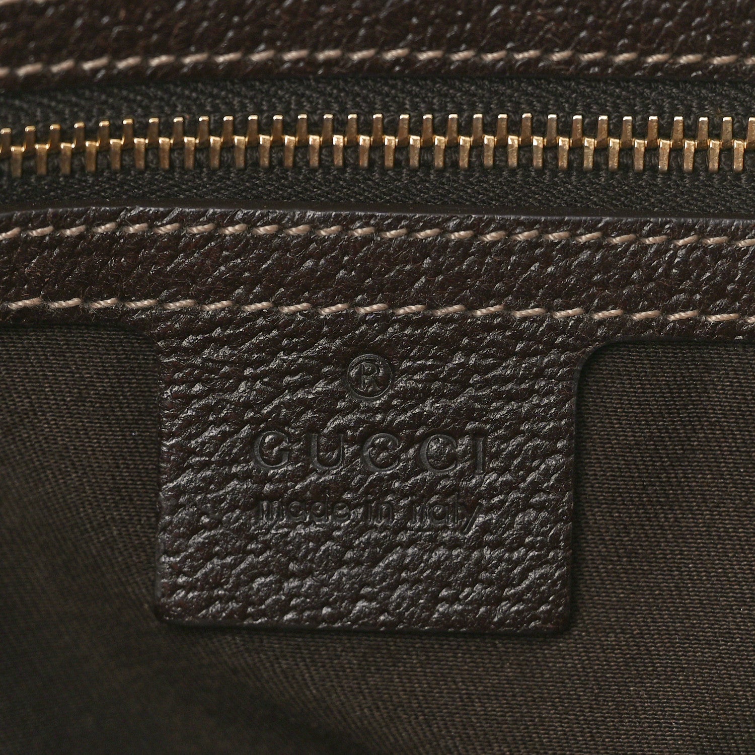 Gucci Monogram Small Charmy Boston Dark Brown 6 of 10