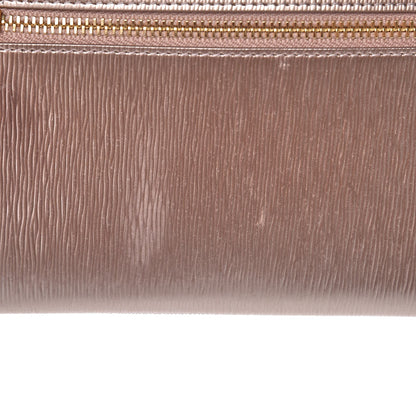Prada Vitello Move Envelope Wallet Cipria Mordore 8 of 9