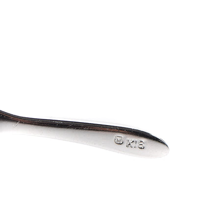 Mikimoto 18K White Gold Akoya Pearl 7mm Leaf Brooch Pin 4 of 4