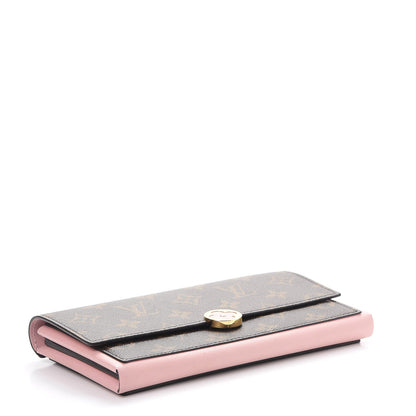 Louis Vuitton Monogram Flore Wallet Rose Ballerine 4 of 10