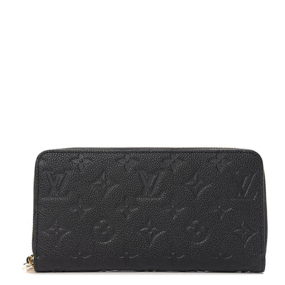 Louis Vuitton Empreinte Zippy Wallet Black 1 of 5
