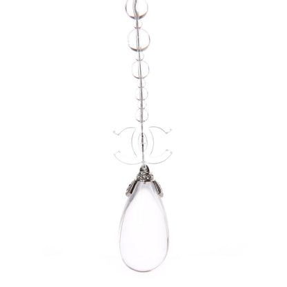 Chanel Transparent Bead Crystal CC Strand Belt 3 of 4