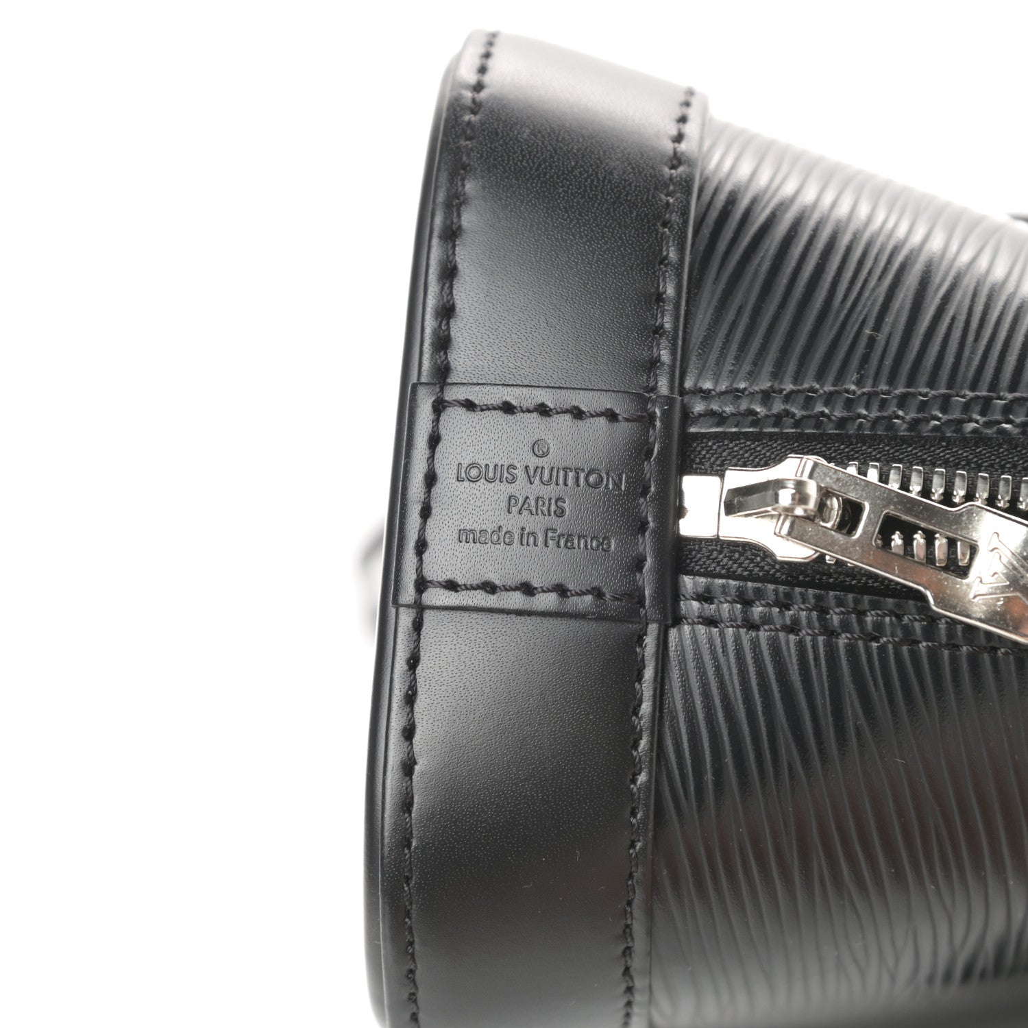 Louis Vuitton Epi Alma BB Black 6 of 14