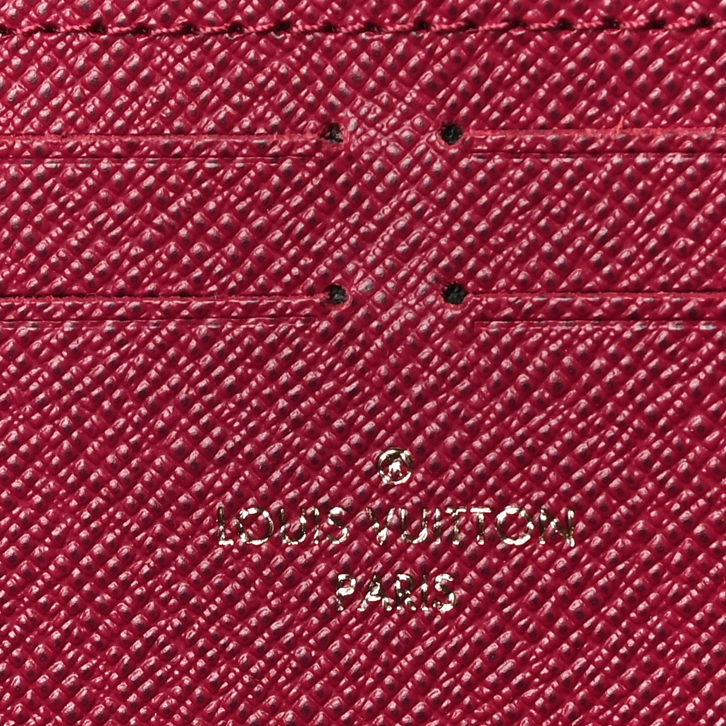 Monogram Clemence Wallet Fuchsia