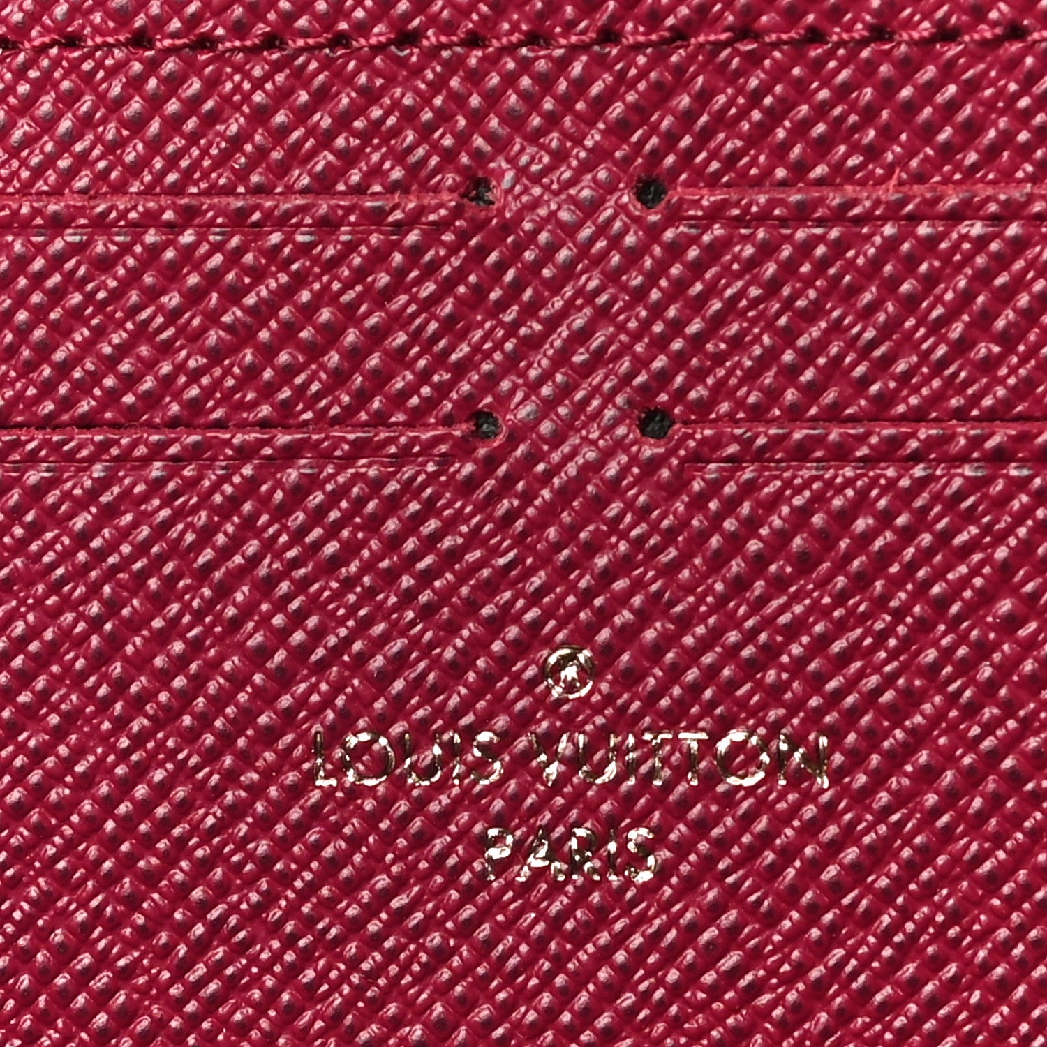 Louis Vuitton Monogram Clemence Wallet Fuchsia 6 of 10