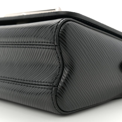 Louis Vuitton Epi Twist Lock Shoulder Bag XL Black 10 of 10
