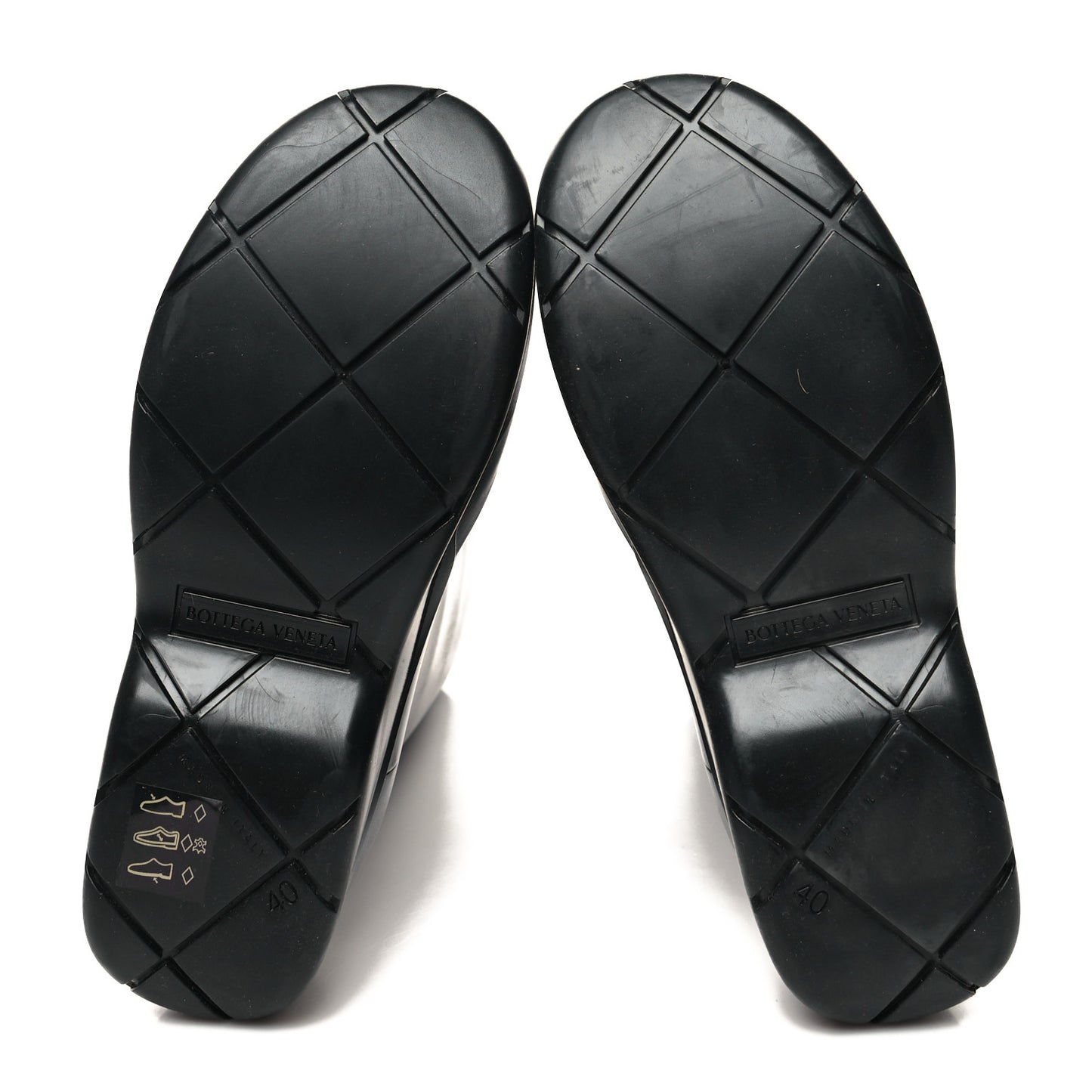 Rubber Puddle Knee Boots 40 Black