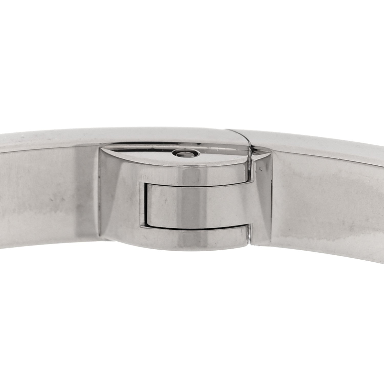 Cartier 18K White Gold Medium LOVE Bracelet 16 4 of 7