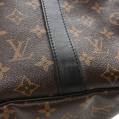Louis Vuitton Monogram Macassar Keepall Bandouliere 45 5 of 9