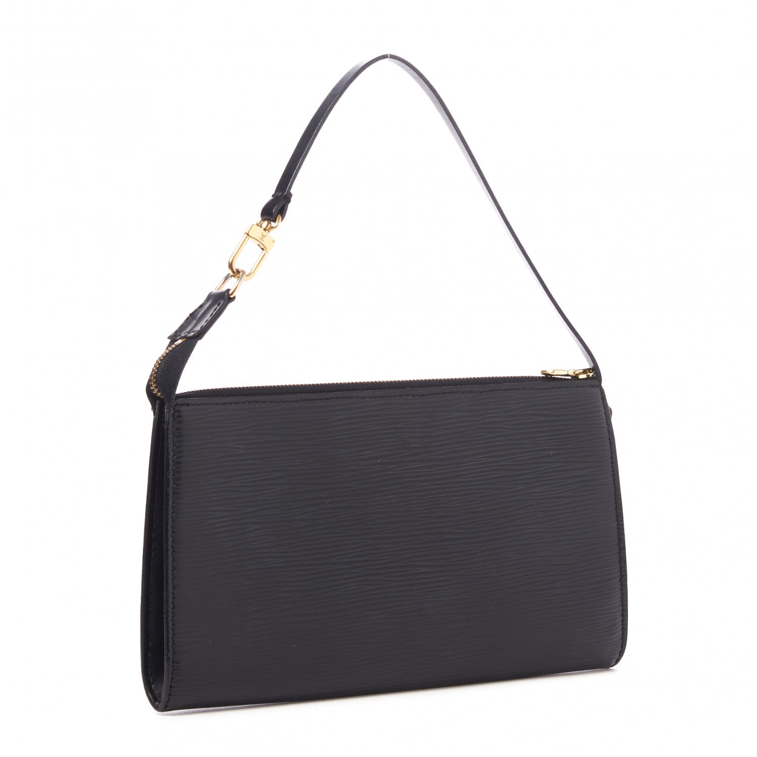 Louis Vuitton Epi Pochette Accessories 24 Black 2 of 8