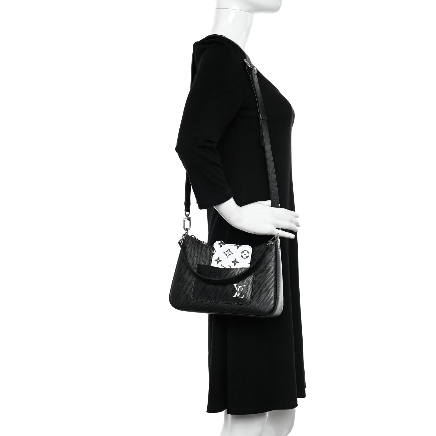 Louis Vuitton Epi Marelle Black 2 of 10