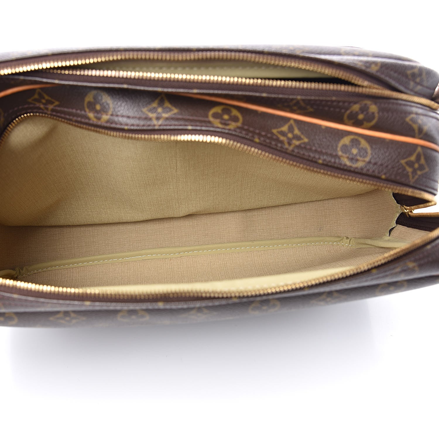 Louis Vuitton Monogram Reporter GM 5 of 13