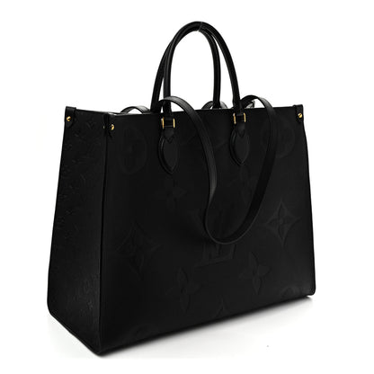 Louis Vuitton Empreinte Monogram Giant Onthego GM Black 3 of 10
