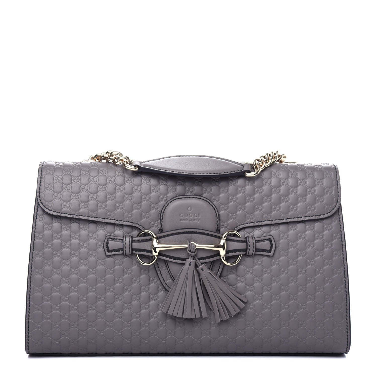 Gucci Soft Microguccissima Medium Emily Chain Shoulder Bag Loess 1 of 10