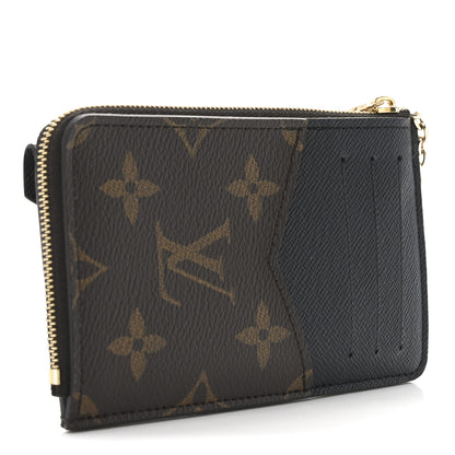 Louis Vuitton Monogram Recto Verso Card Holder Black 3 of 6