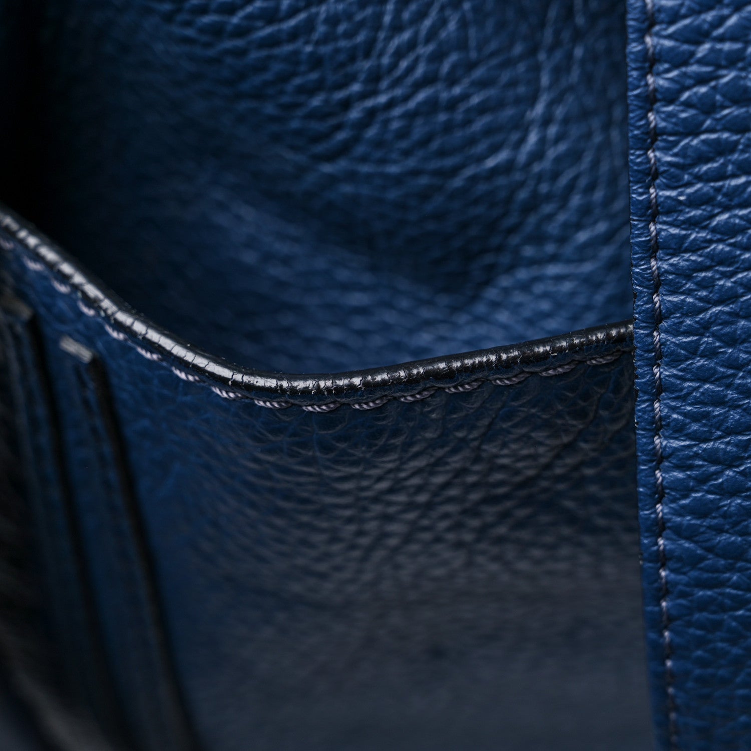 Chloe Calfskin Large New Marcie Tote Royal Navy 18 of 18