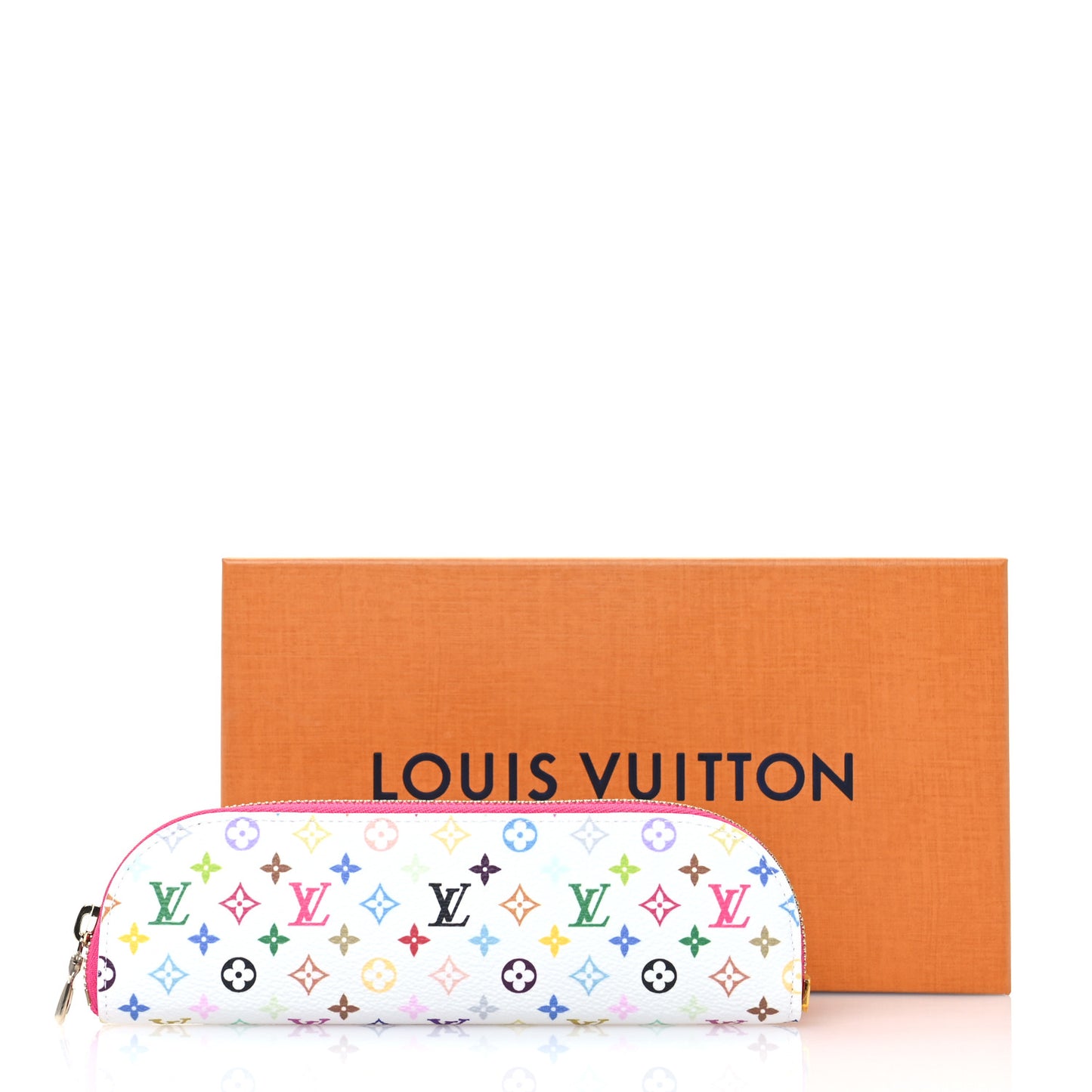 LV X TM Monogram Multicolor Charlotte Pencil Pouch Fuchsia
