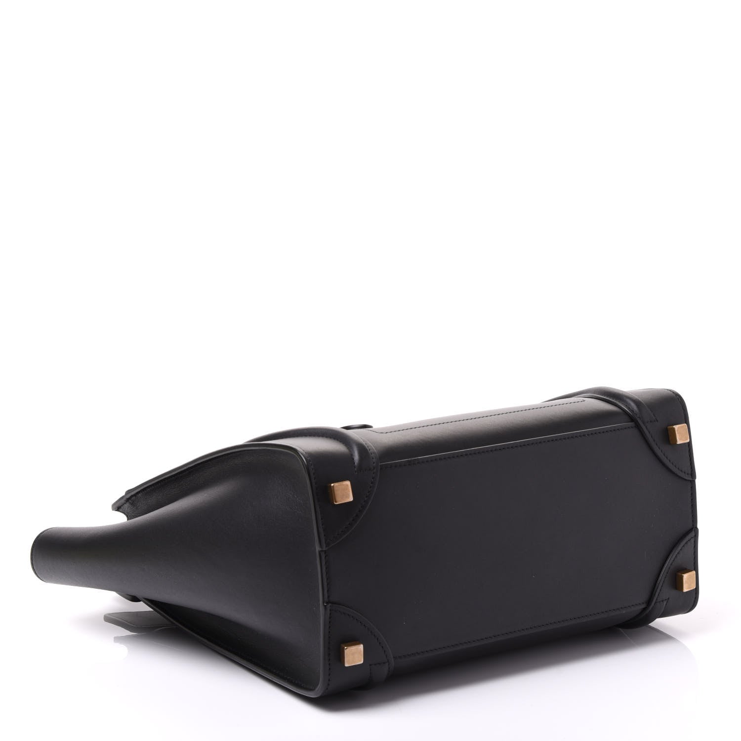 Celine Smooth Calfskin Micro Luggage Black 3 of 8