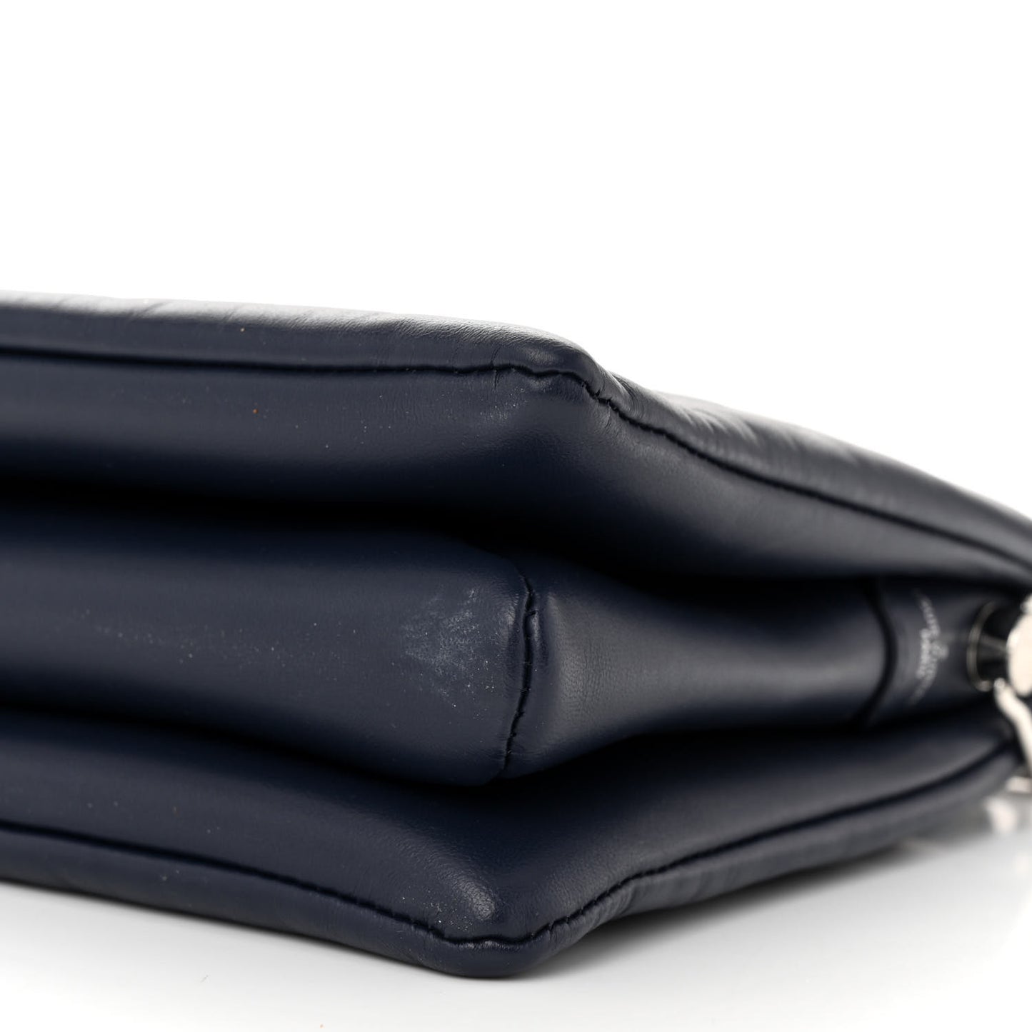Lambskin Embossed Monogram Coussin PM Navy