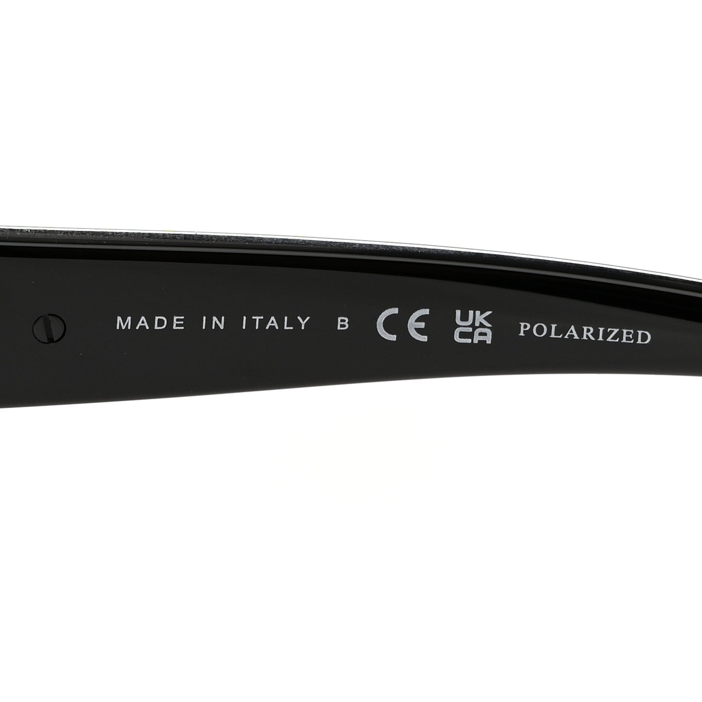 Acetate Square CC Heart Sunglasses 5519 Black