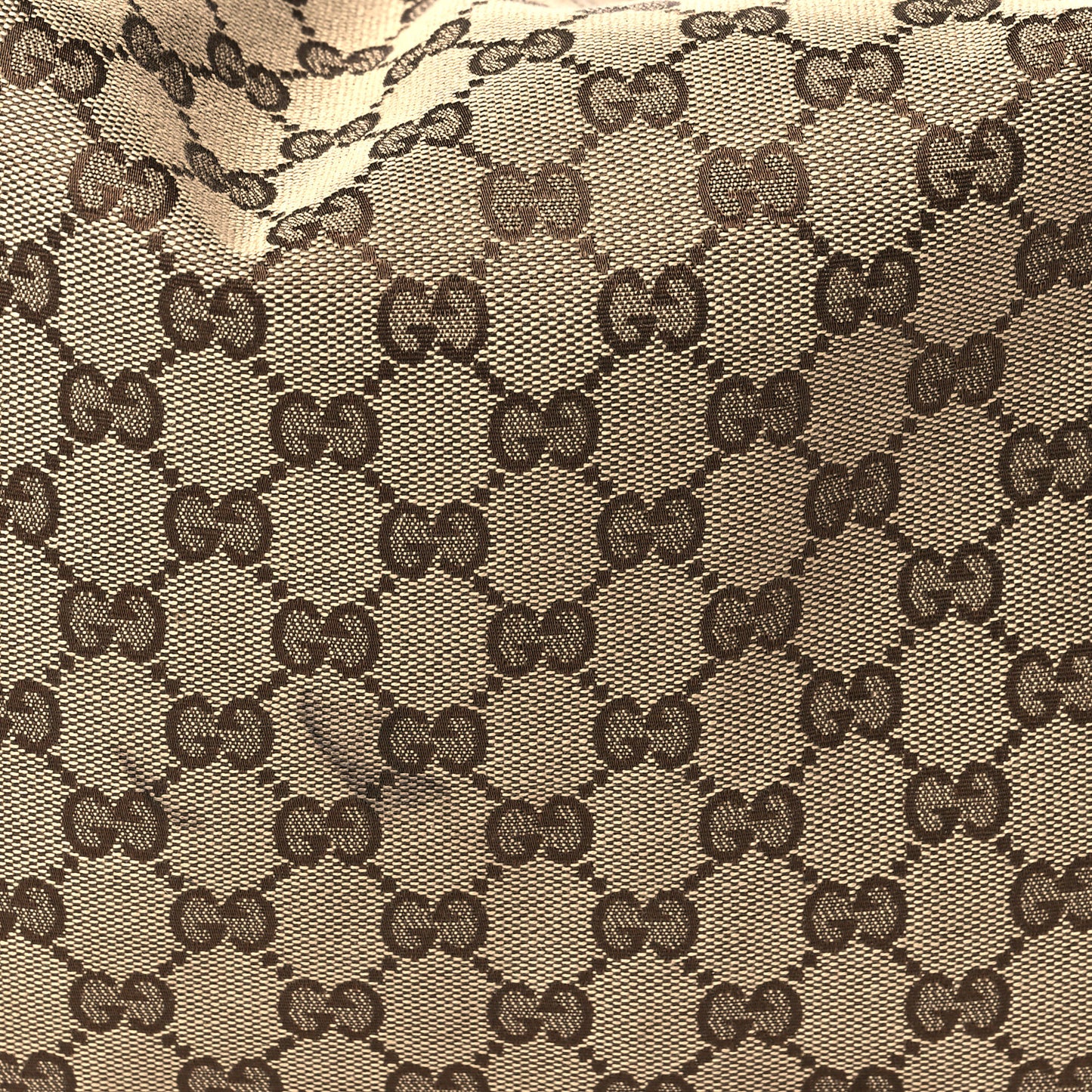 Monogram Large Horsebit Chain Hobo Dark Brown