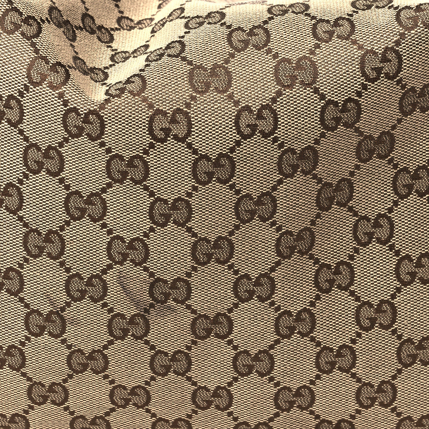 Gucci Monogram Large Horsebit Chain Hobo Dark Brown 8 of 15