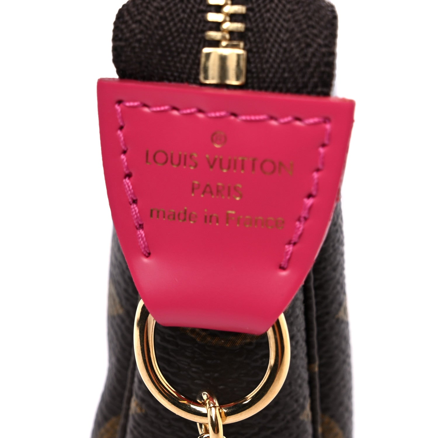 Louis Vuitton Monogram 2020 Christmas Animation Roller Coaster Mini Pochette Accessories Pivoine 6 of 9