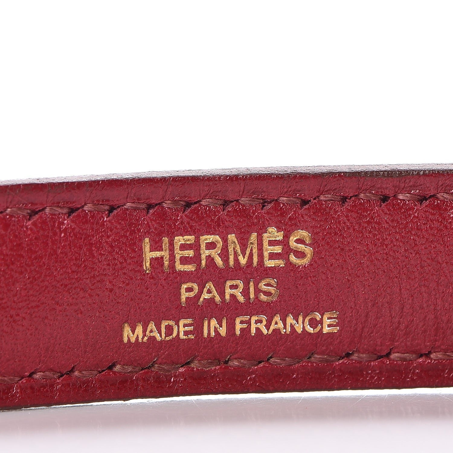 Hermes Tadelakt Ghillies Kelly 32 Rubis 33 of 39