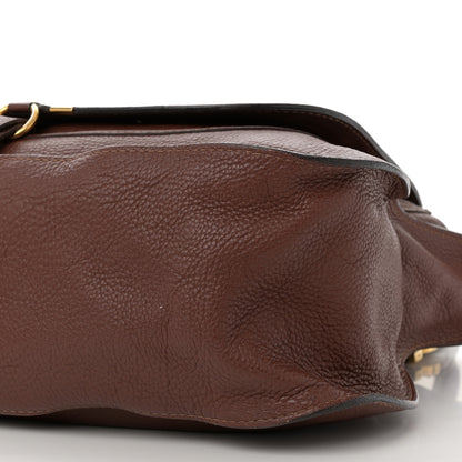 Chloe Calfskin Large Marcie Satchel Ebony 10 of 18